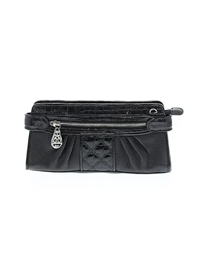 Pre-owned Brighton Wristlet In Black
