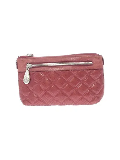 Pre-owned Brighton Wristlet In Burgundy