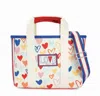 Brighton Red White And You Mini Tote Bag In Multi In Multi