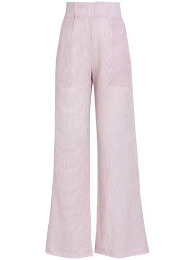 Brigitte Bia Flared Trousers In Rosa