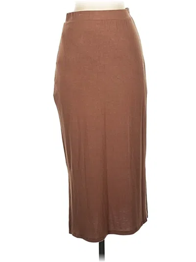 Pre-owned Brigitte Brianna Casual Skirt In Brown