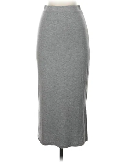 Pre-owned Brigitte Brianna Casual Skirt In Gray