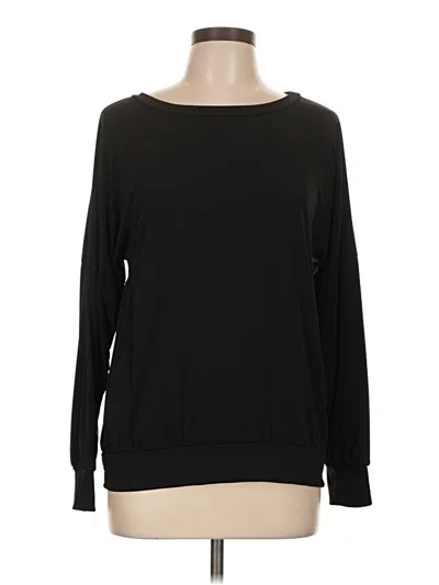 Pre-owned Brigitte Brianna Long Sleeve T-shirt In Black