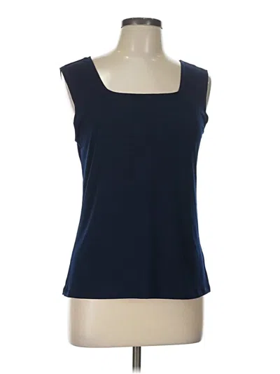Pre-owned Brigitte Brianna Sleeveless T-shirt In Blue
