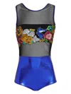 Brigitte Carnaval Jardim Bodysuit In Blue