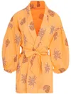 Brigitte Debby Jacket In Orange