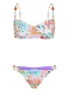 Brigitte Floral-print Bikini