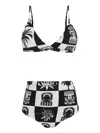 Brigitte Gabi Bikini Set In White