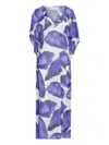 Brigitte Graphic-print Kaftan