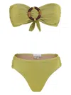 Brigitte Mila Bikini Set In Green