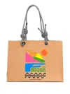 Brigitte Rio Beach Bag In Neutrals