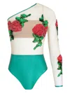 Brigitte Rosas Carnaval Body In Green