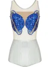 Brigitte Saturno Carnaval Body In シルバートーン