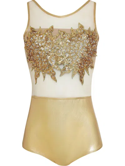 Brigitte Summer Carnaval Body In Gold