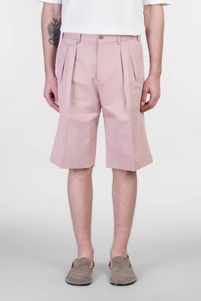 Briglia 1949 Bedfords Shorts In Rose-pink Cotton