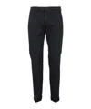 Briglia 1949 Belt-loop Casual Pants In Black