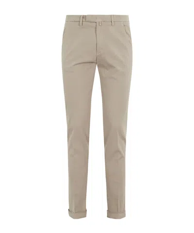 BRIGLIA 1949 BELT-LOOP CASUAL PANTS