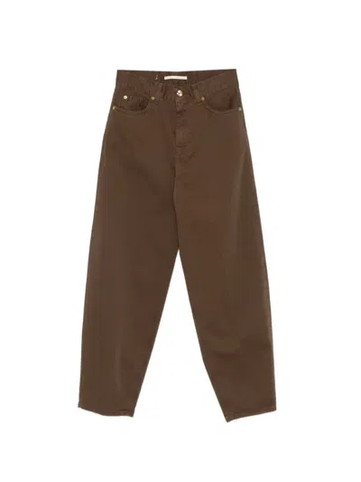 Briglia 1949 Belt-loops Trousers In Brown