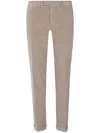 Briglia 1949 Pant Ventre Piatto Velluto In Neutrals