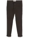 Briglia 1949 Bg03 Tapered Trousers In Brown