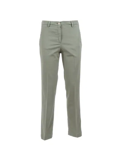 Briglia 1949 Button Pocket Trousers In Green