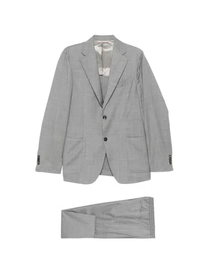 Briglia 1949 Button Suit In Gray