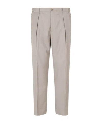 Briglia 1949 Courmayeur Pleated Trousers In Neutral