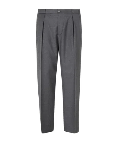 Briglia 1949 Button-detail Casual Trousers In Black