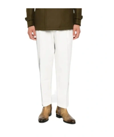 Briglia 1949 Button-detail Casual Trousers In White