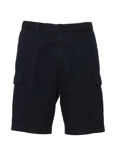 Briglia 1949 Cargo Bermuda Shorts In Black