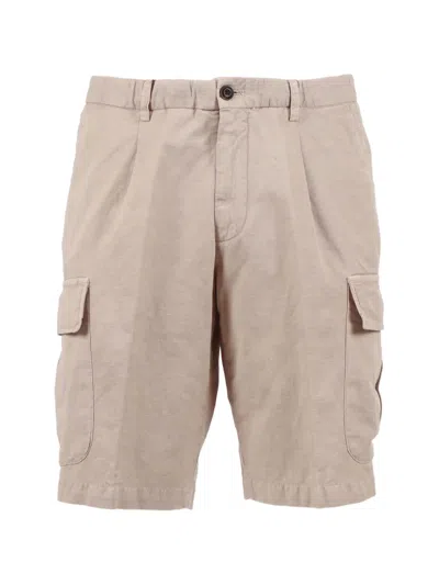 Briglia 1949 Cargo-pockets Shorts In Gray
