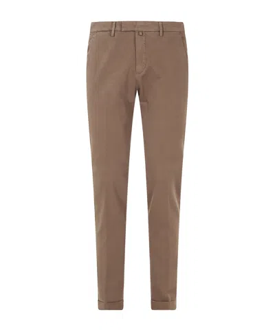Briglia 1949 Casual Trousers With Belt Loops In Brown