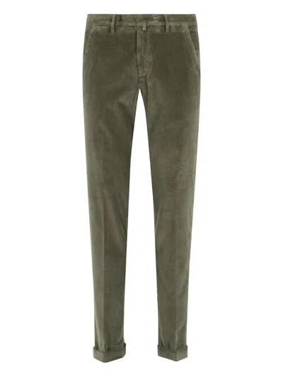 BRIGLIA 1949 CORDUROY CUFFED TROUSERS