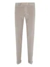 Briglia 1949 Corduroy Cuffed Trousers In Neutral