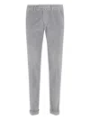 Briglia 1949 Pantalone Velluto Mille Righe In Gray