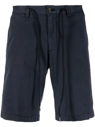Briglia 1949 Drawstring-waist Chino Shorts In Blue