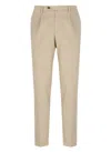Briglia 1949 Cotton Pants In Neutral