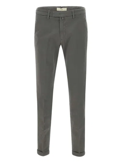 Briglia 1949 Cotton Trousers In Gray