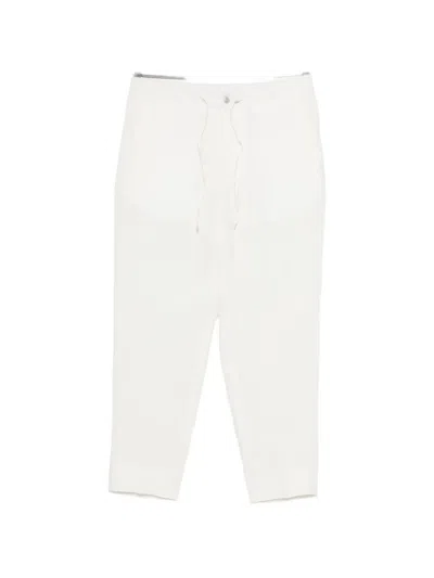Briglia 1949 Covents Drawstring Trousers In White