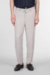 Briglia 1949 Coventv Pants In Taupe Linen In Brown