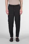 Briglia 1949 Coventv Pants In Black Linen In Black
