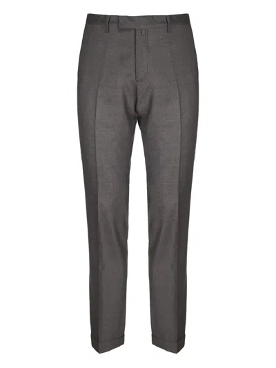 Briglia 1949 Cuffed Trousers In Gray