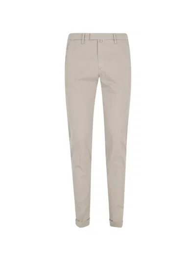 Briglia 1949 Casual Trousers With Belt Loops In Neutral