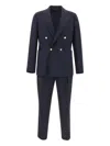 Briglia 1949 Double-breasted Suit In Blue