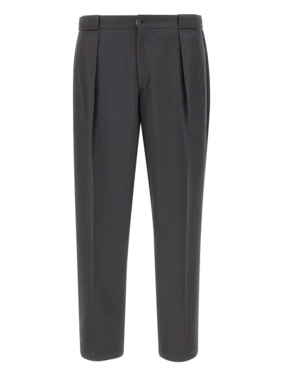 BRIGLIA 1949 DOUBLE-PLEATED WOOL TROUSERS