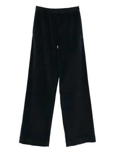 Briglia 1949 Drawstring Corduroy Trousers In Animal Print