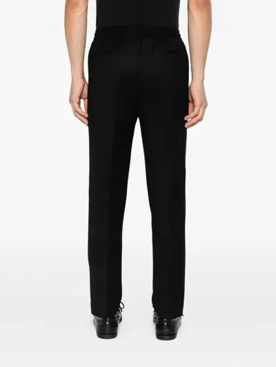 Briglia 1949 Drawstring-cuffed Trousers In Black
