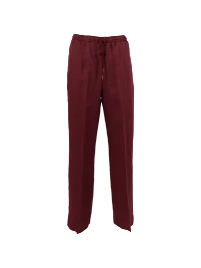 Briglia 1949 Drawstring Elasticated-waist Trousers In Red