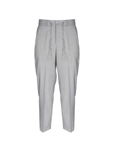 Briglia 1949 Drawstring Trousers In Neutral