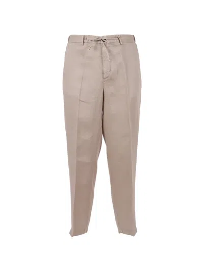 Briglia 1949 Drawstring Trousers In Gray